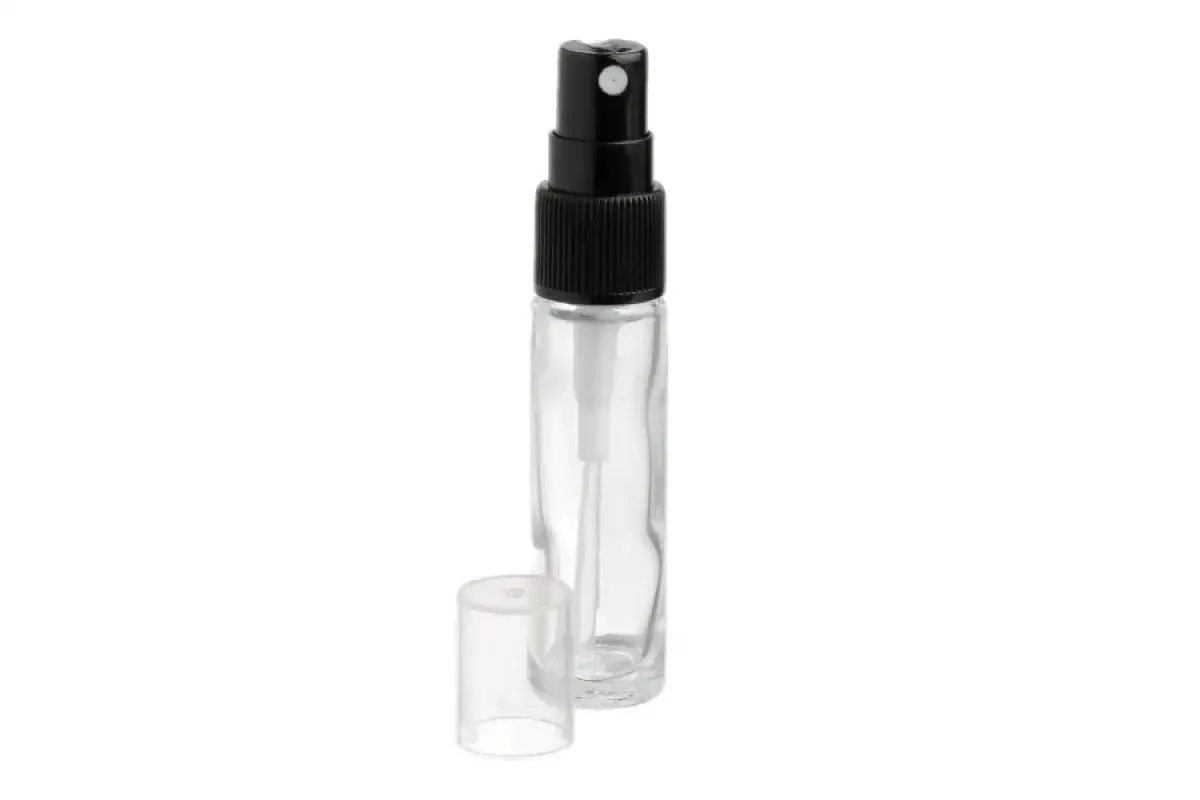 10 ml Clear Glass Vials with Misting Spray Tops (Pack of 6)