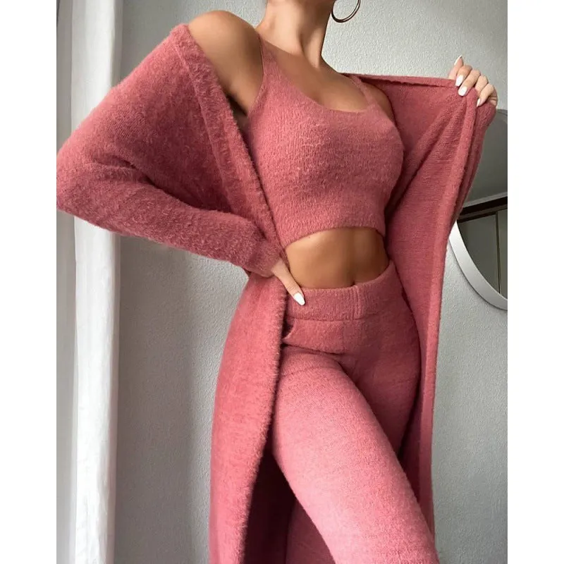 3 PIECE SET - Cozy Pajama, Loungewear set