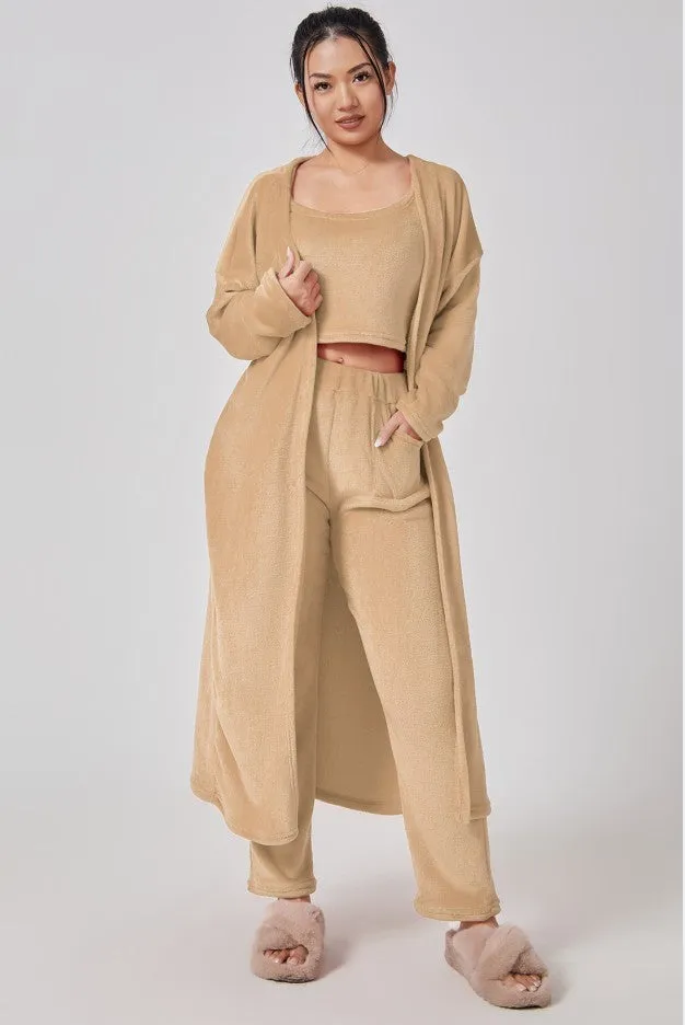 3 PIECE SET - Cozy Pajama, Loungewear set