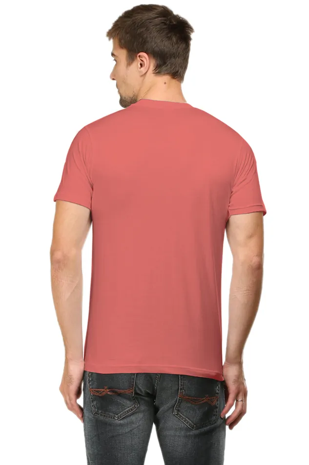 A Male Round Neck Half Sleeve Classic T-Shirt Future