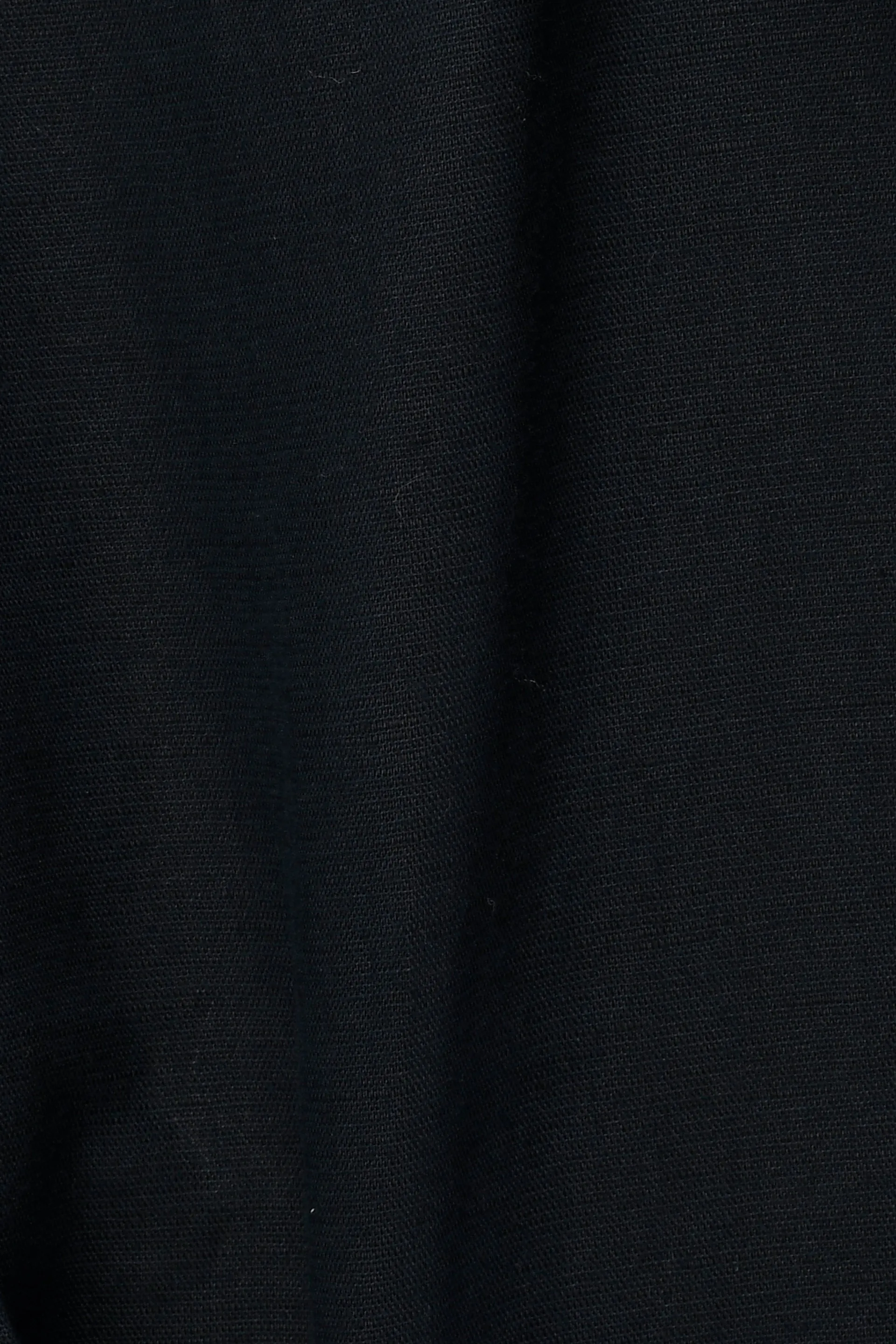 CLASSIC FUSED LINEN SHIRT IN NAVY