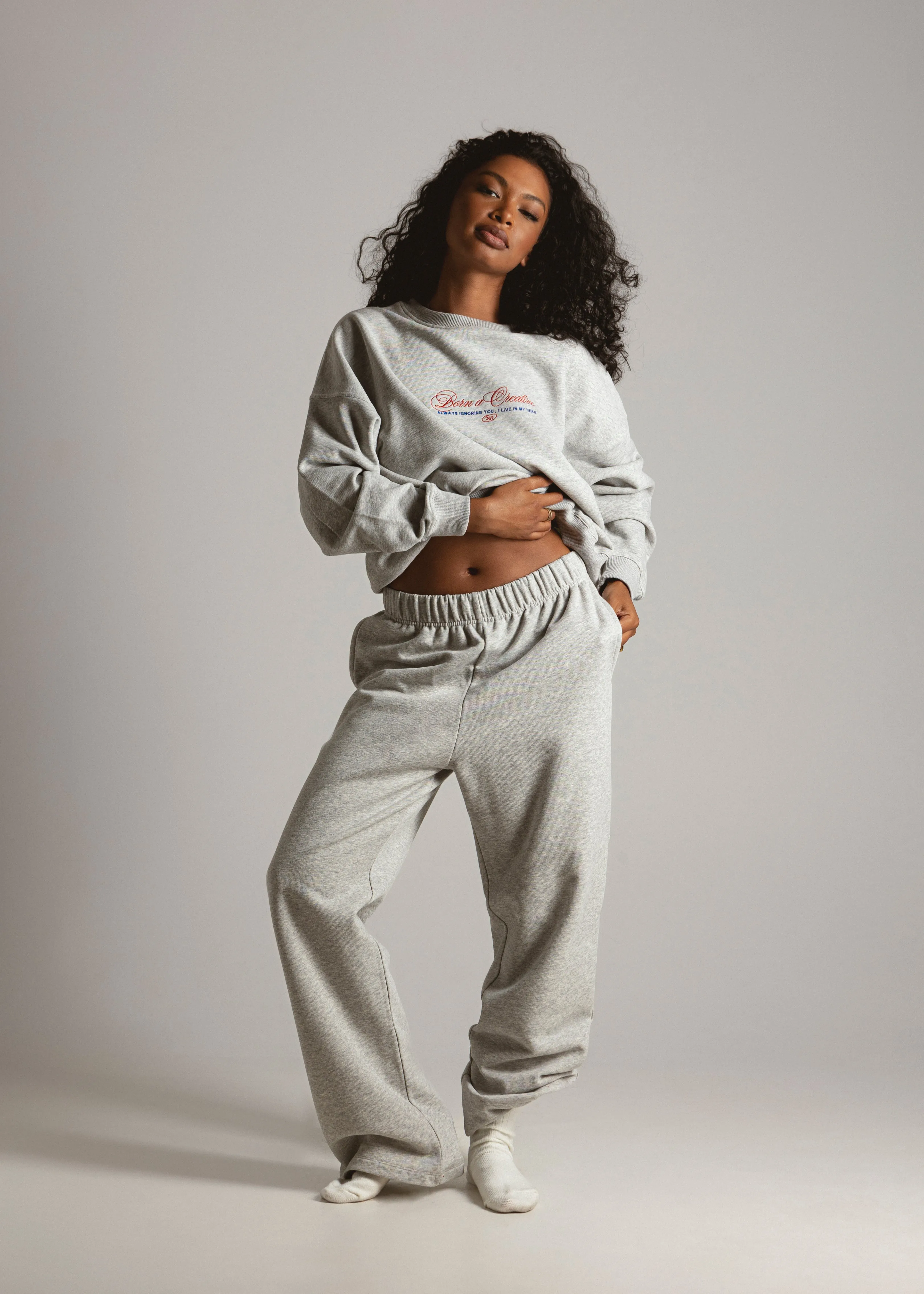 Comfort Zone Tracksuit Pants - Grey