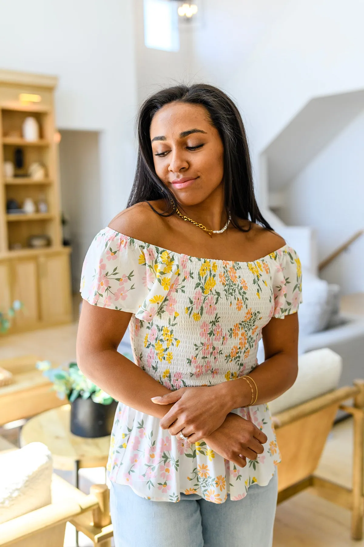 Constantly Cute Floral Top - 4/28/2023