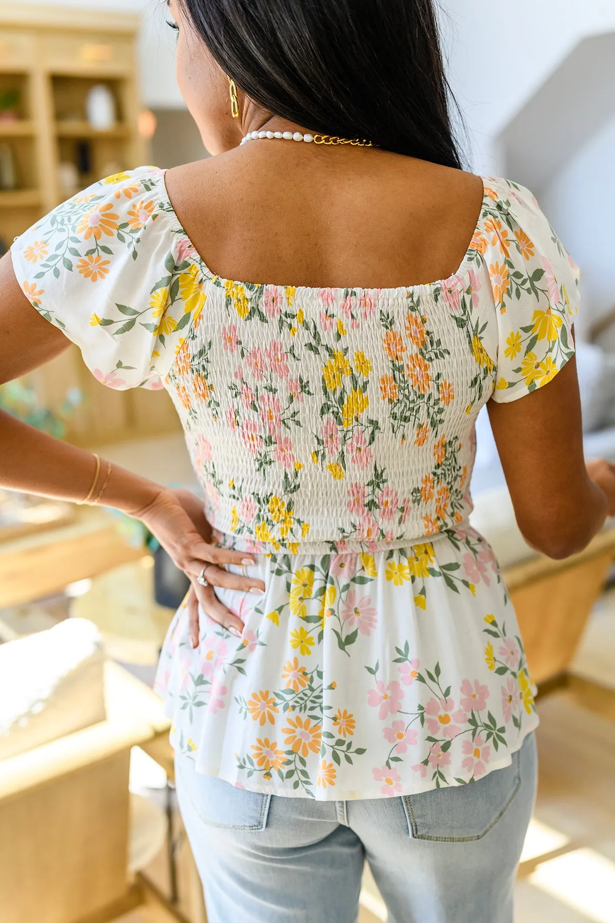 Constantly Cute Floral Top - 4/28/2023