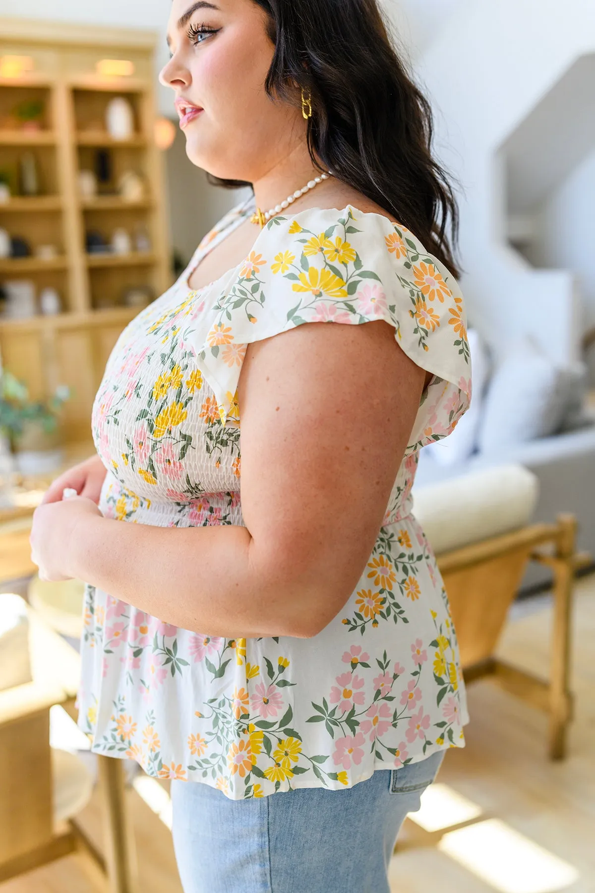 Constantly Cute Floral Top - 4/28/2023