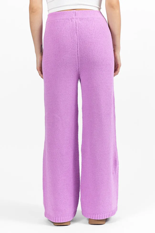 Cozy For Keeps Lavender Lounge Pants