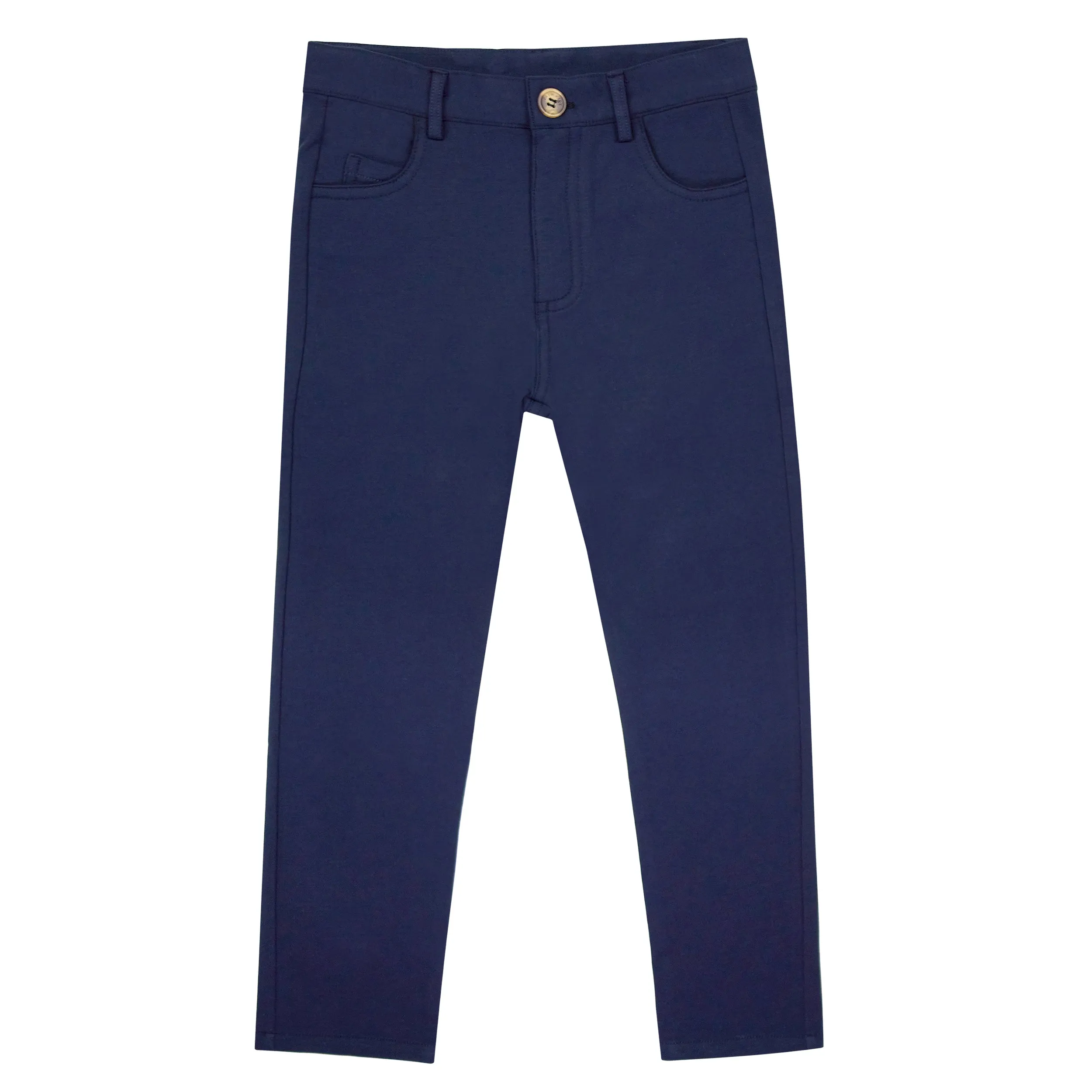 CREW BASICS SLIM KNIT PANTS