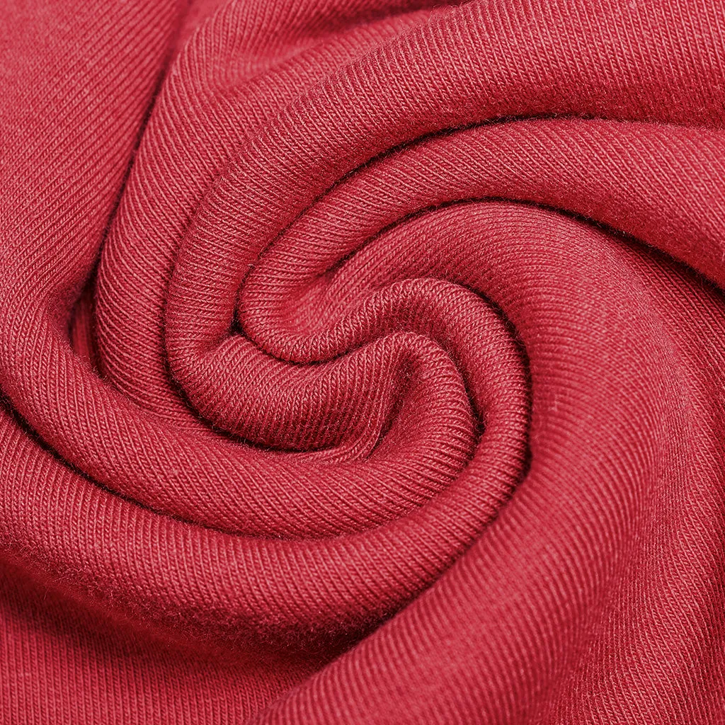 Dark High Collar Trumpet Sleeve Knitted Top sweater OPT-293TCF
