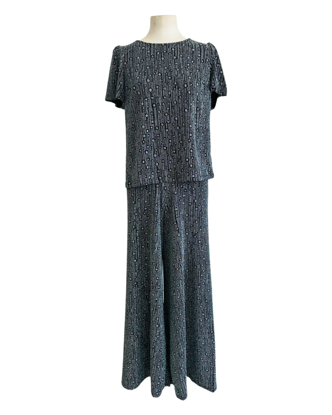 DISCO HANGOVER PANT silver rain