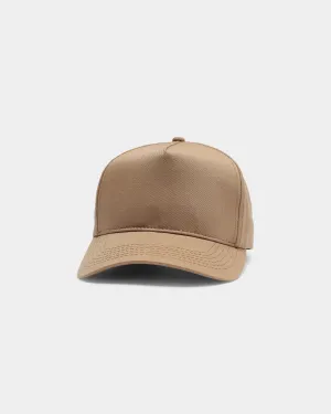 EN ES Strapback Tan/White