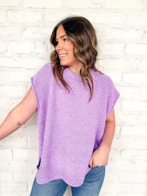 Essential Ease Lavender Top