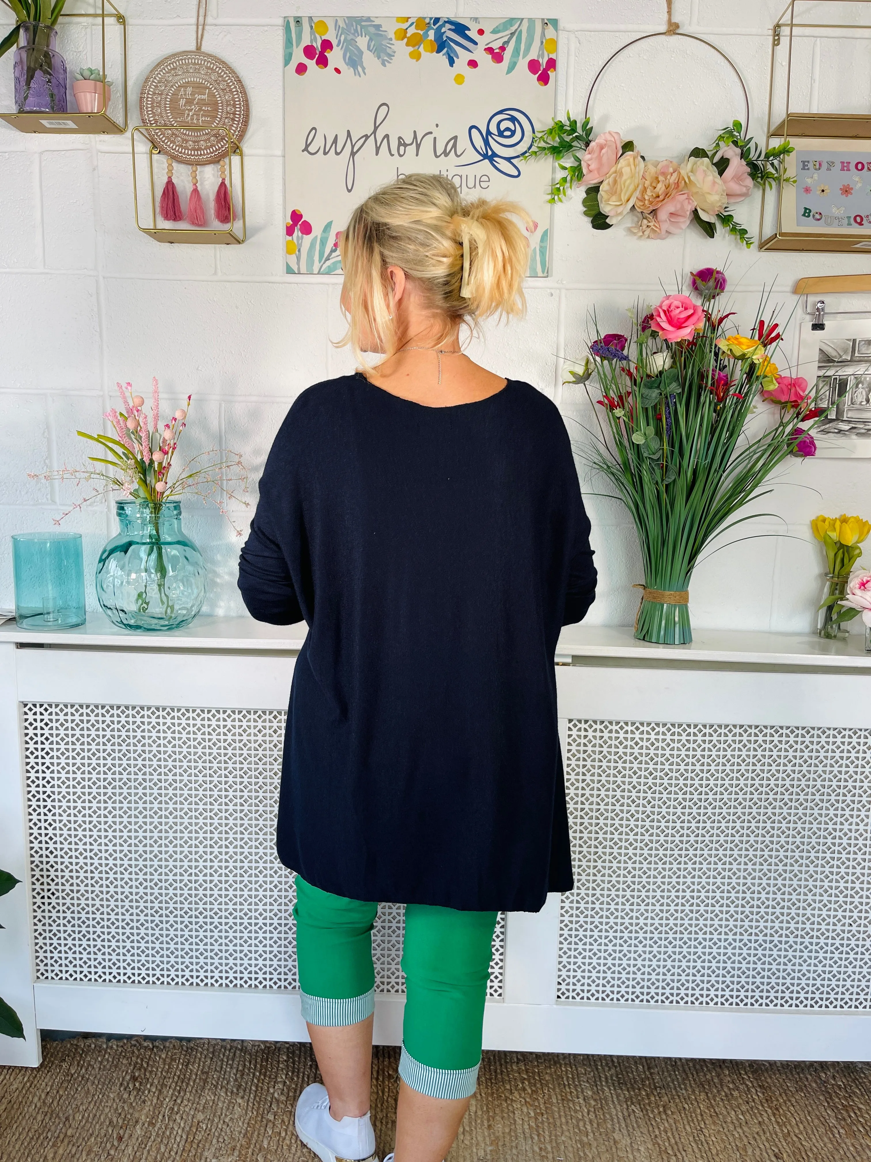 Essential Knit - Navy