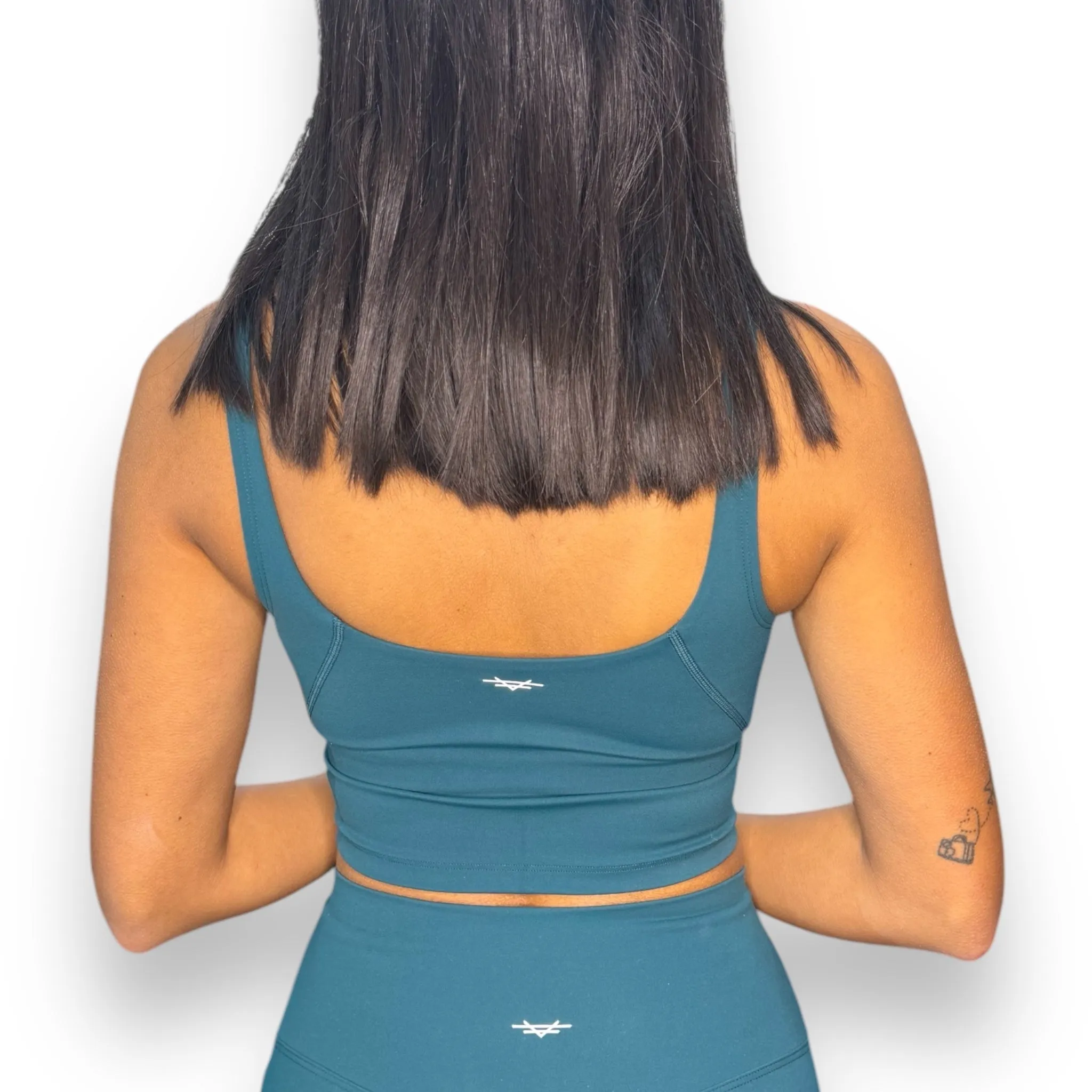 Essential Padded Top - Dark Green