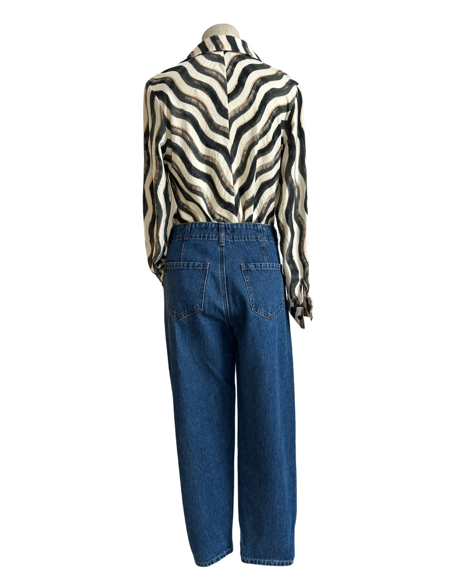 GINGER BLOUSE hilton stripe