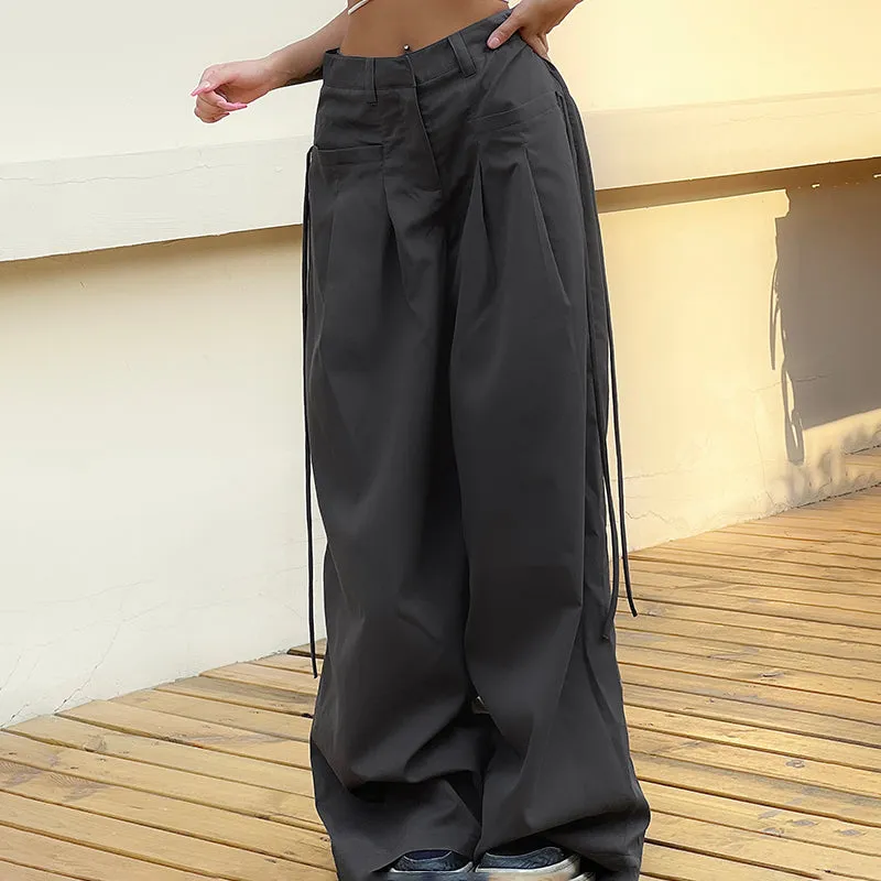 JazzHer Jessa Wide Leg Baggy Pants