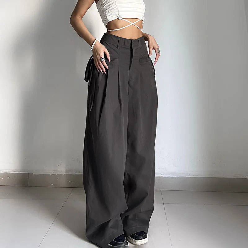 JazzHer Jessa Wide Leg Baggy Pants
