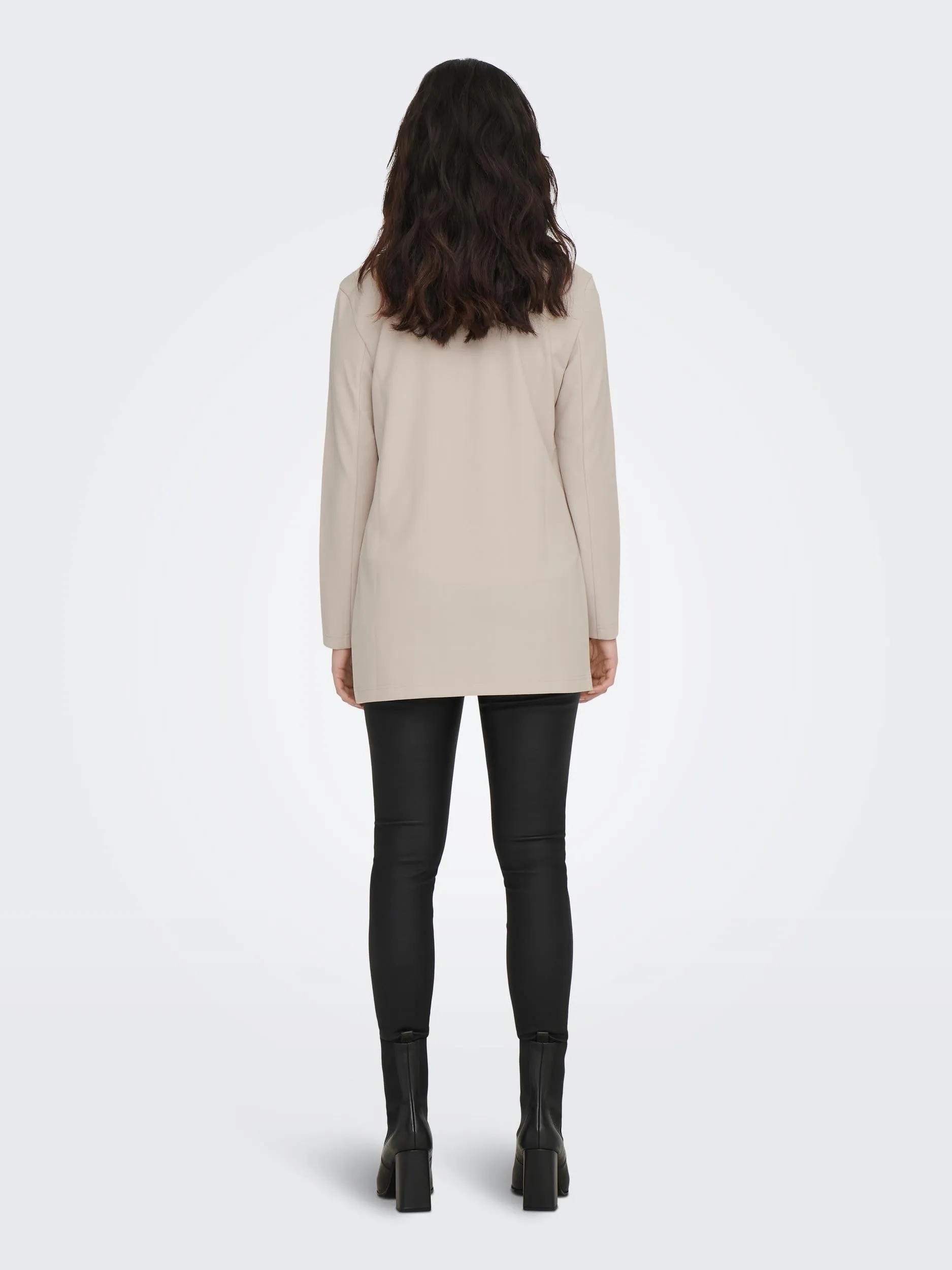 JDY Geggo Long Sleeve Blazer-GREY