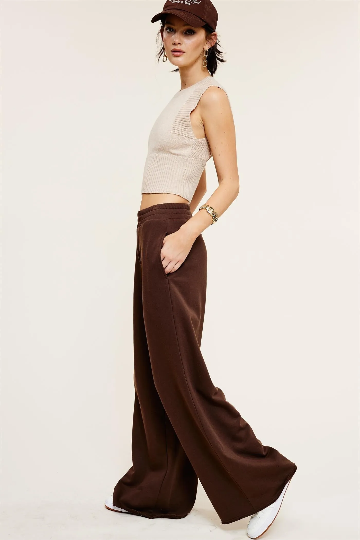 L.A Wide Leg Sweatpants