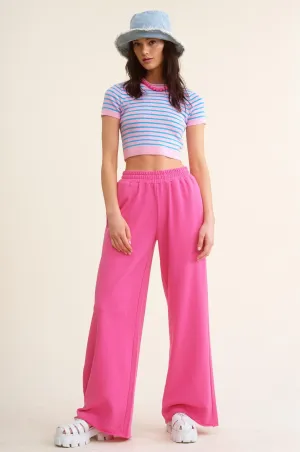 L.A Wide Leg Sweatpants