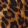Leopard-Print Off-The-Shoulder Hi-Lo Blouse