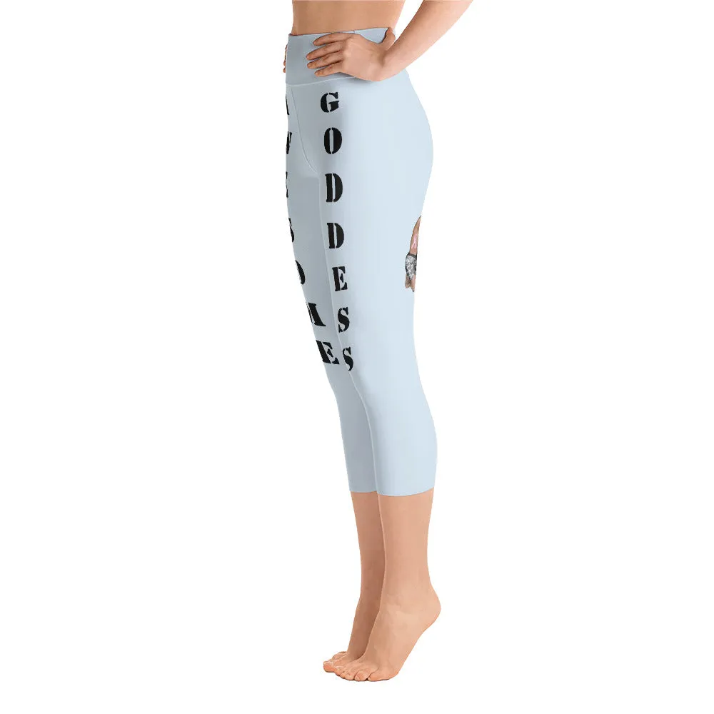 Light Gray Viral Awesome Goddess Leggings: Effortless Sophistication