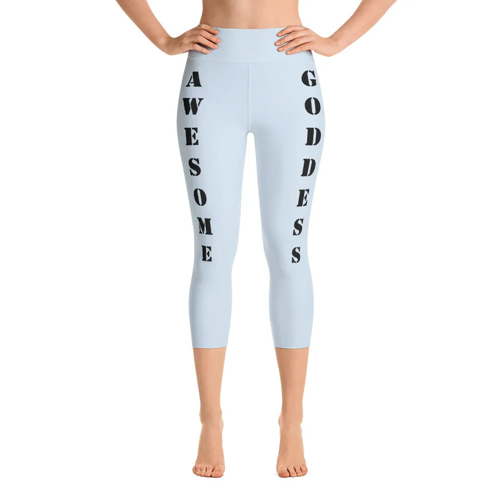 Light Gray Viral Awesome Goddess Leggings: Effortless Sophistication