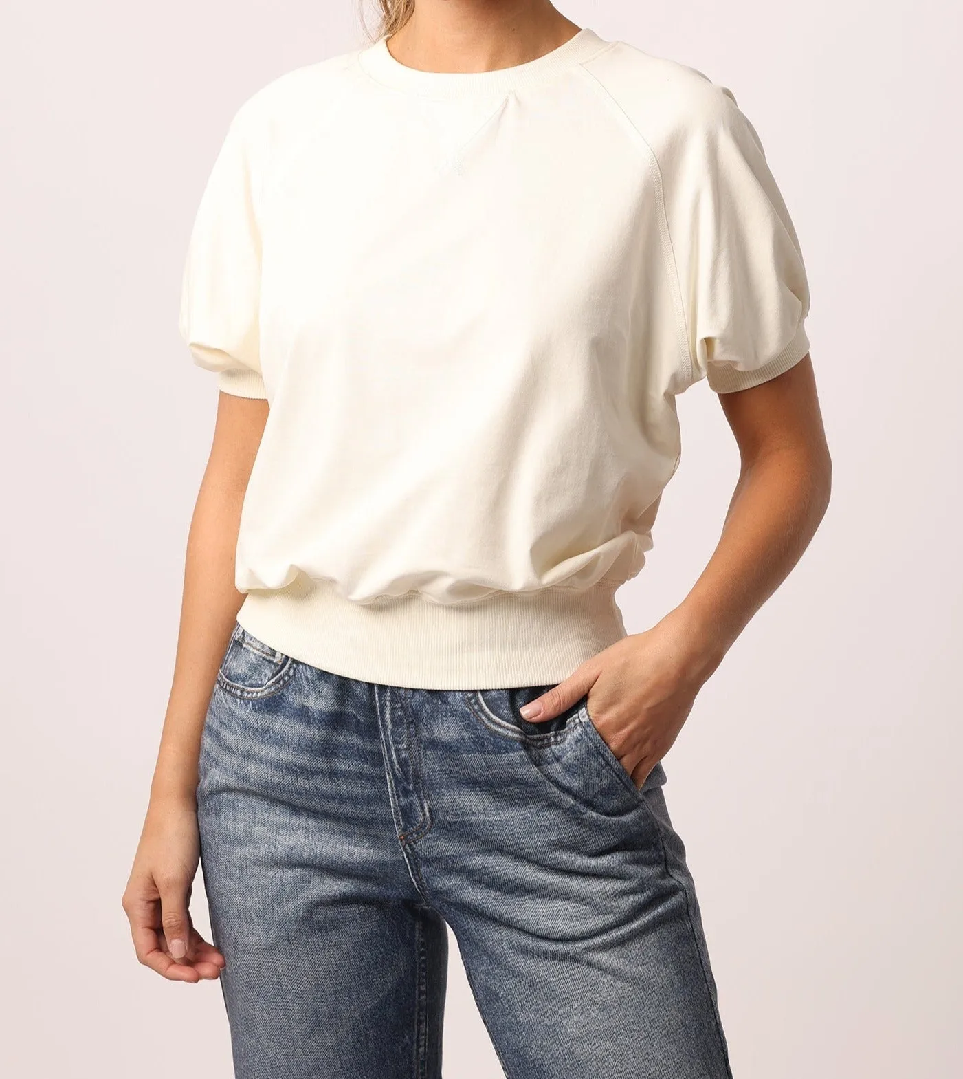 MARIA SWEATSHIRT EGRET