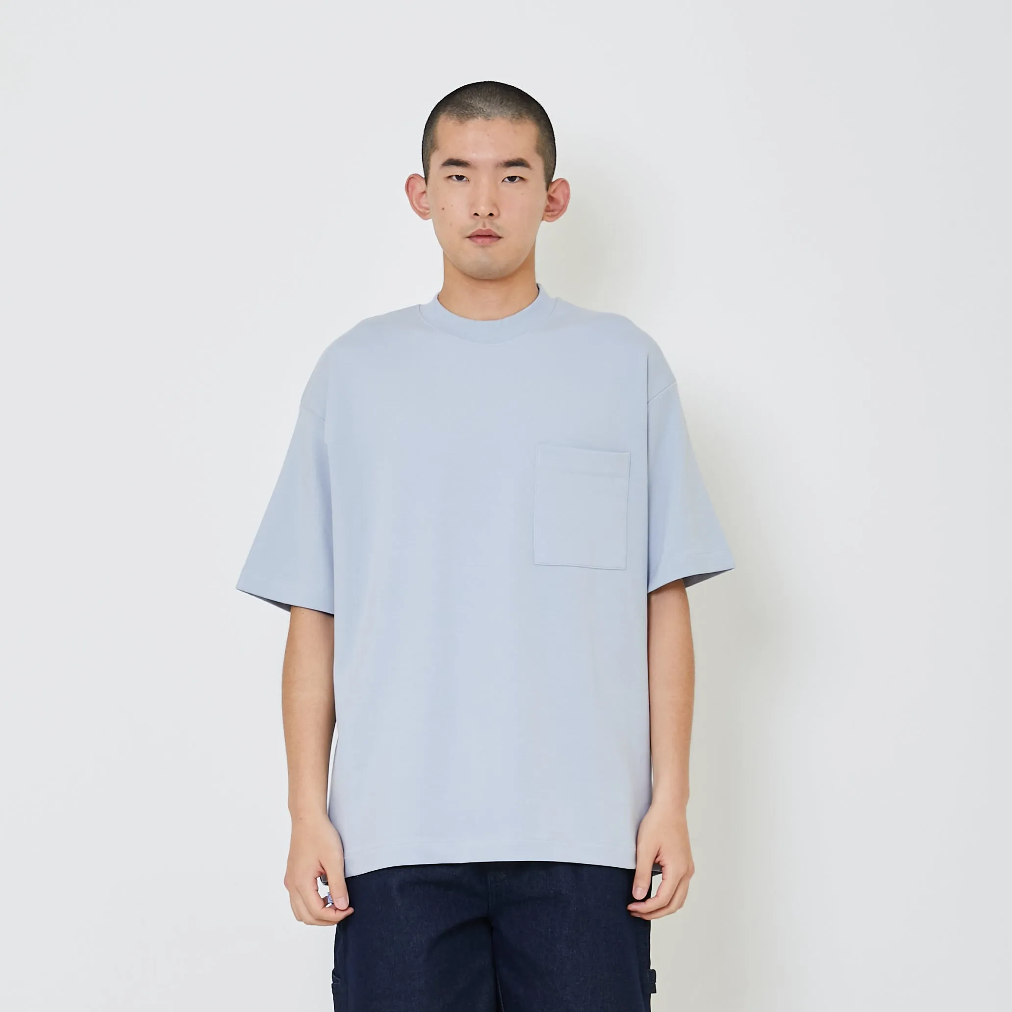 Men Essential Oversized Pocket Tee - SM2405079