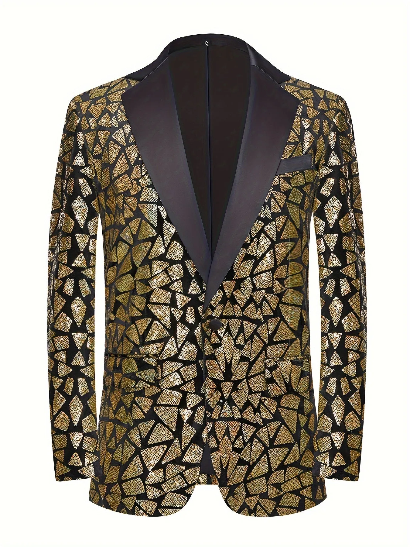Men's Elegant Formal 2 Button Lightweight Blazer For Senior Prom Suit