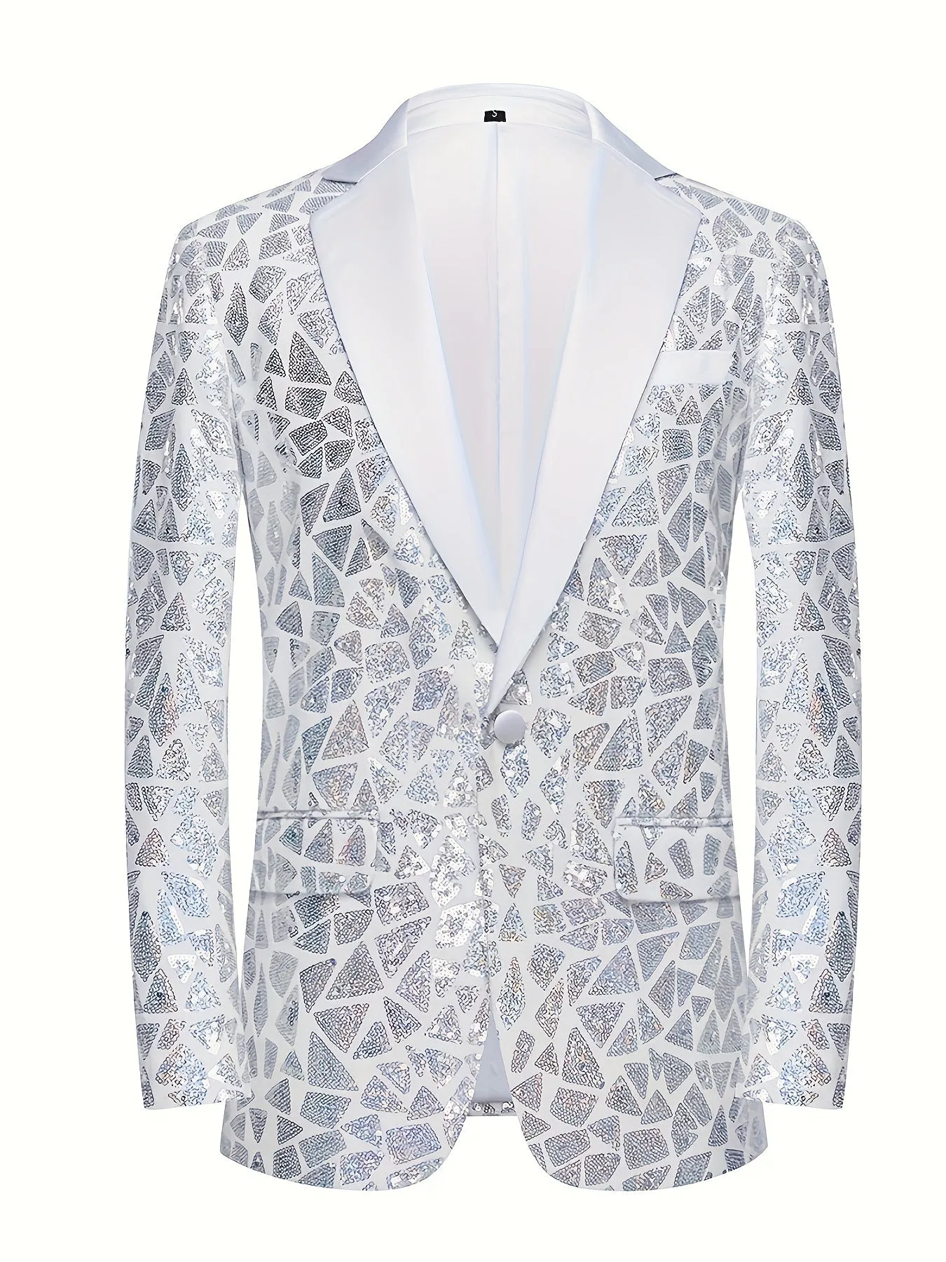 Men's Elegant Formal 2 Button Lightweight Blazer For Senior Prom Suit