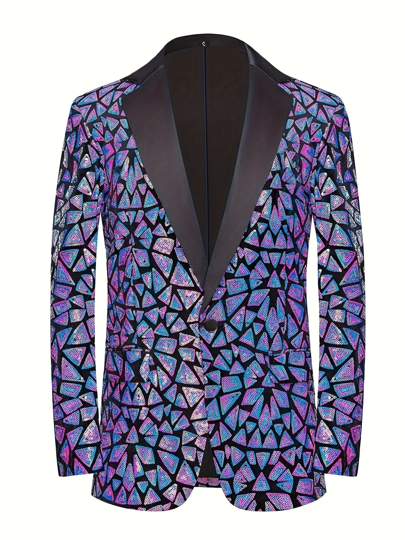 Men's Elegant Formal 2 Button Lightweight Blazer For Senior Prom Suit