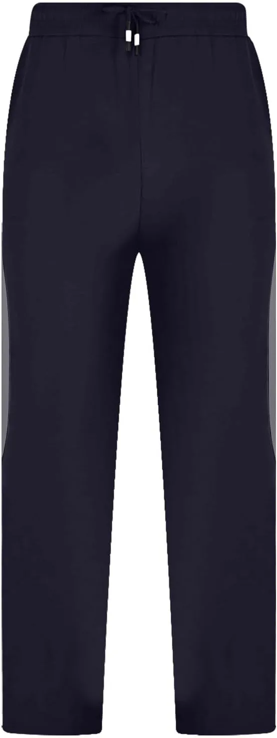 Mens Stretch Cargo Pants Casual Elastic Waist Drawstring Slim Fit Training Trousers Outdoors Golf Sweatpants Joggers
