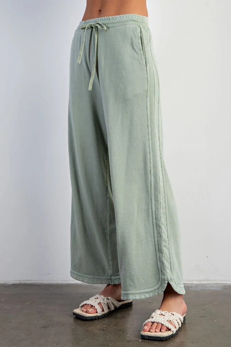 Mineral Wash Comfy Pants (in 4 colors)
