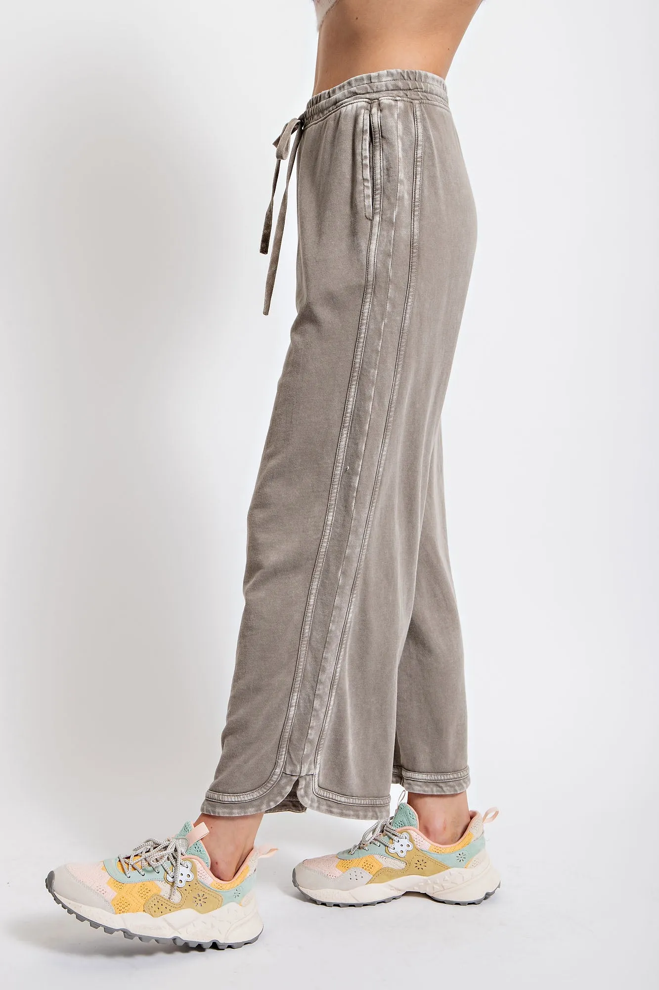 Mineral Wash Comfy Pants (in 4 colors)