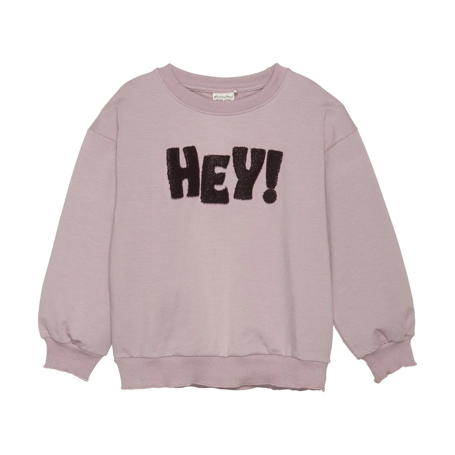Minymo | HEY Mauve Long Sleeve Sweatshirt