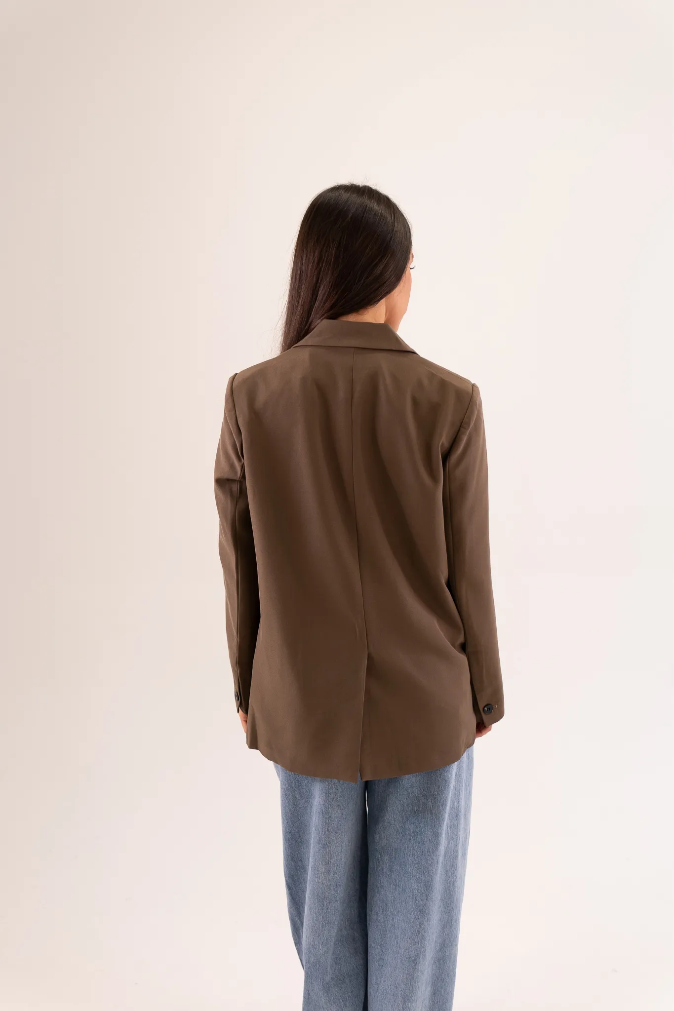 Nadia Blazer In Coffee
