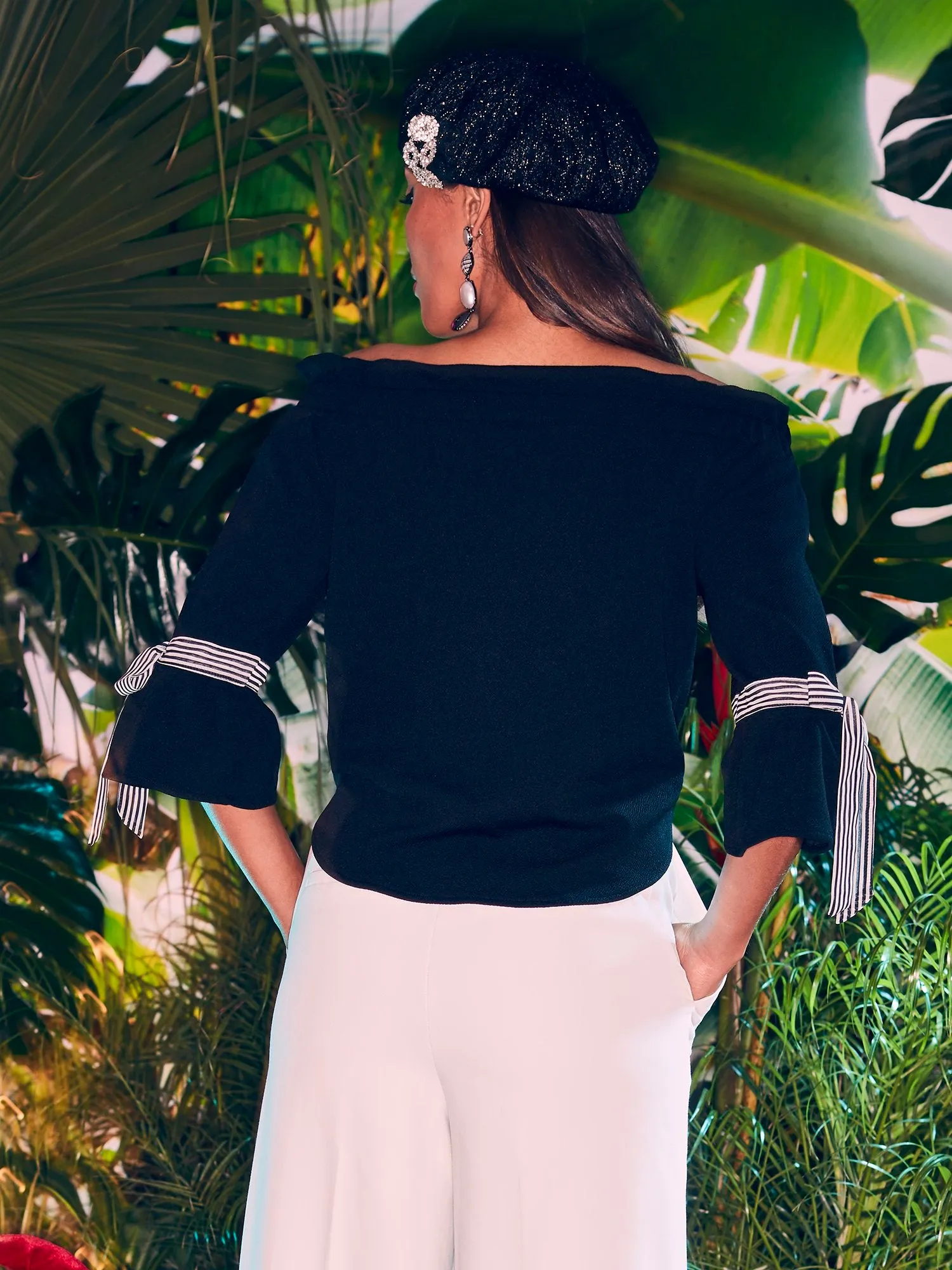Off-The-Shoulder Top - Sweet Pea