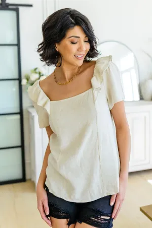 Old Town Moments Top - Ivory - Exclusively Online