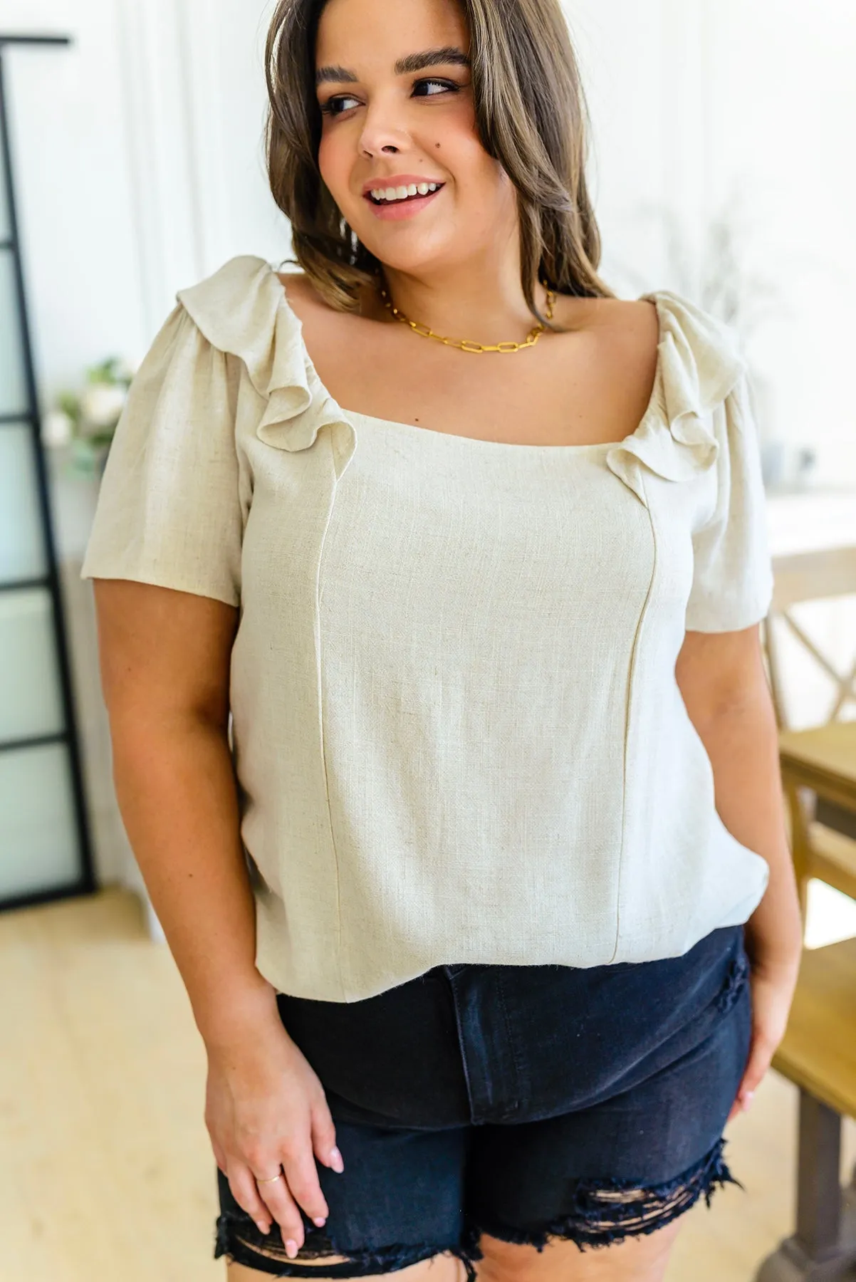 Old Town Moments Top - Ivory - Exclusively Online