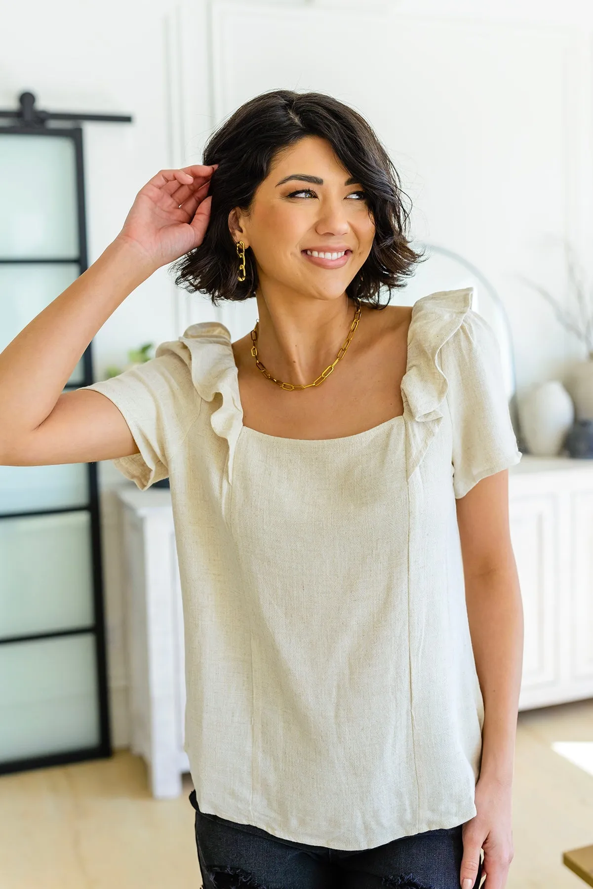 Old Town Moments Top - Ivory - Exclusively Online