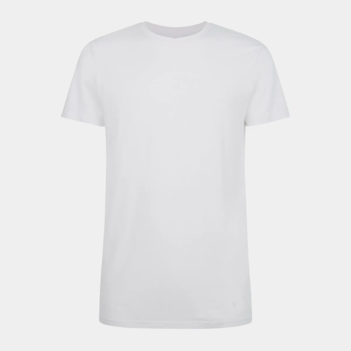 Ruben bambus crew neck T-shirt - hvid 2 pak