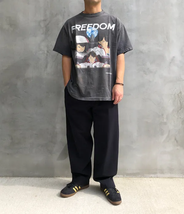 SAINT MICHAEL/FD_SS TEE/FREEDOM/BLACK