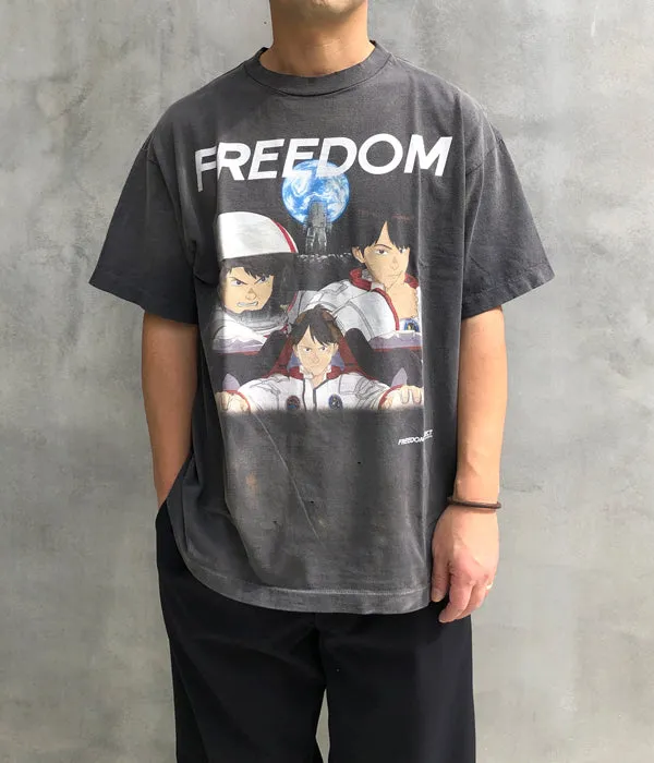 SAINT MICHAEL/FD_SS TEE/FREEDOM/BLACK