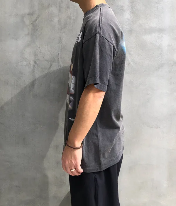 SAINT MICHAEL/FD_SS TEE/FREEDOM/BLACK