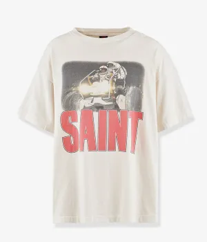 SAINT MICHAEL/FD_SS TEE/SAINT/WHITE