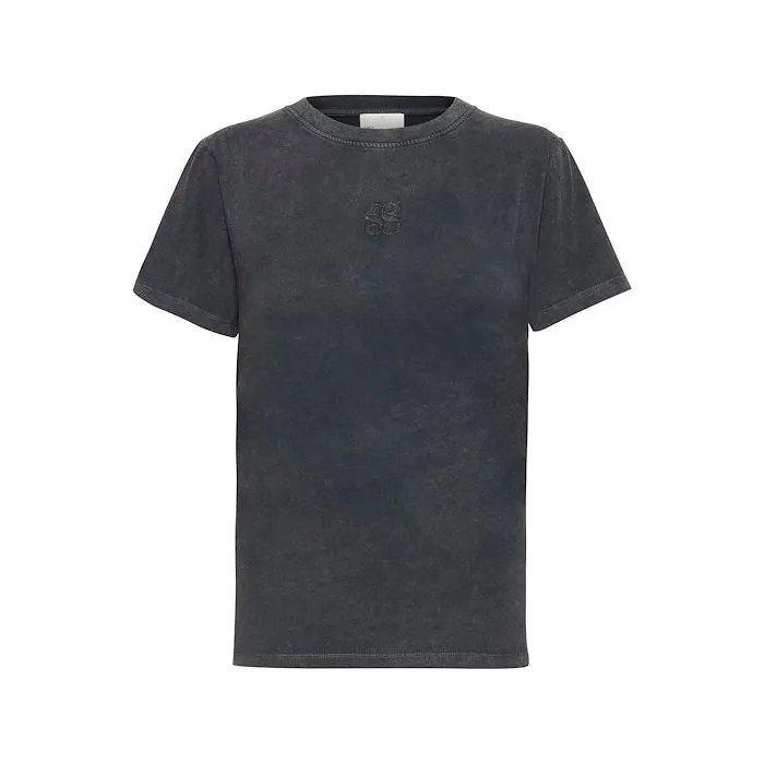 SeattleMW Logo Embroidered Tee Dark Grey
