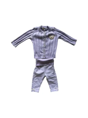 Steiff Cardigan and Pant Set 1-2M