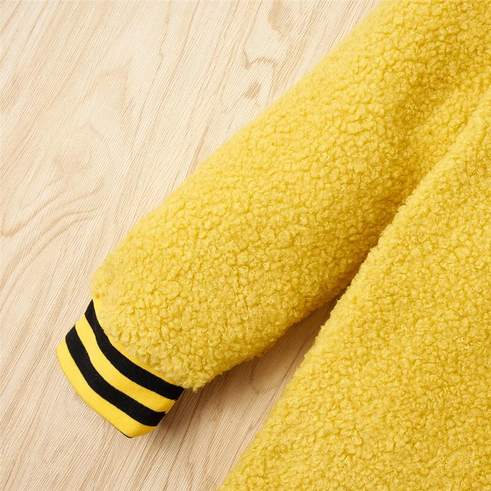 Unisex Letter Long Sleeve Warm Top & Pants Kids Boutique Wholesale