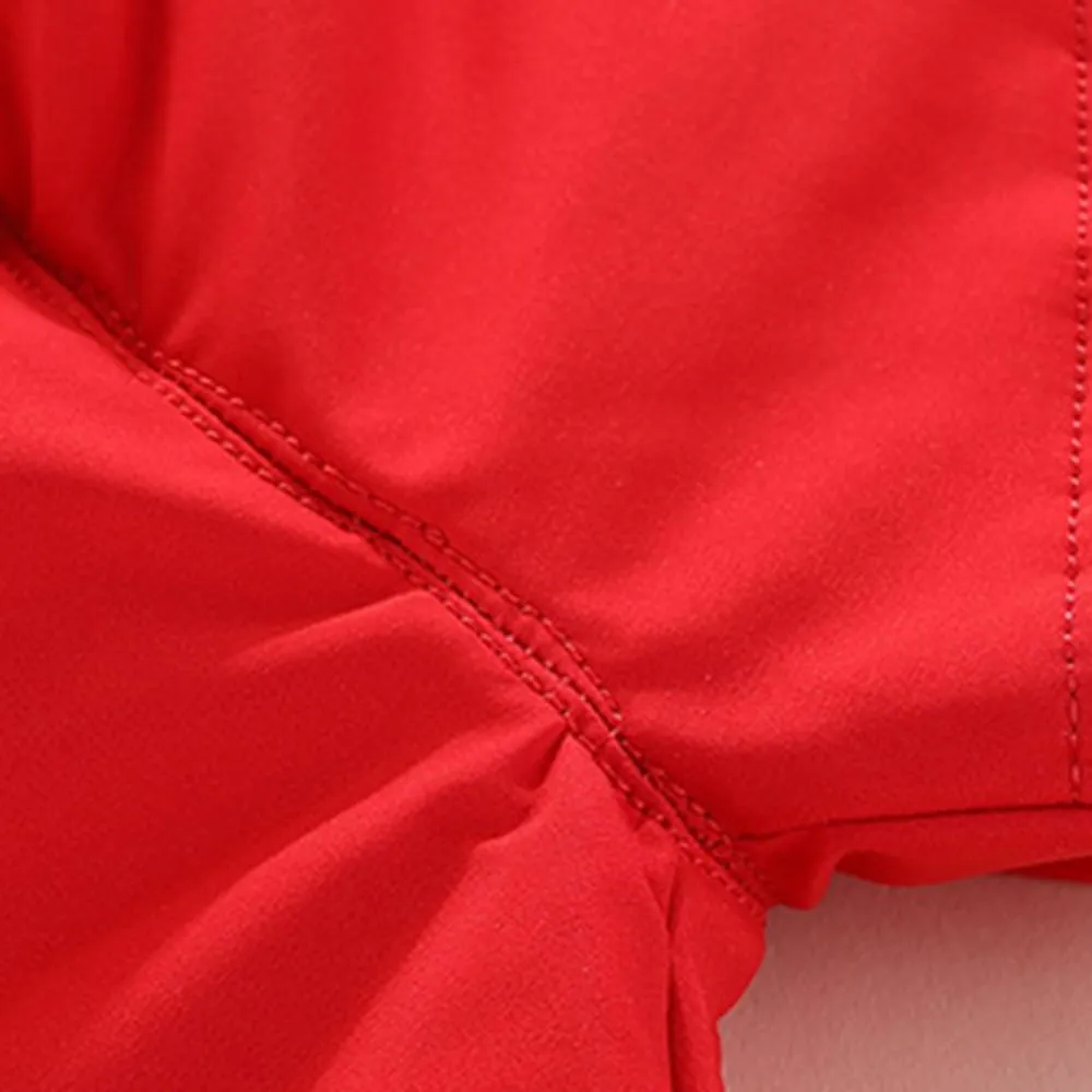 Unisex Solid Color Winter Furry Hoodie Long Sleeve Coat & Pants Kids Wholesale Clothing