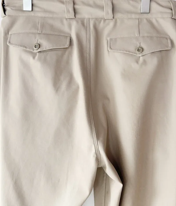 WELCOME-RAIN/CHINO TROUSERS (BEIGE)